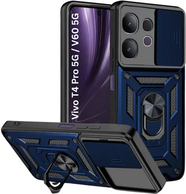 Fablue Back Cover for Vivo T4 Pro 5G(Blue, Rugged Armor, Pack of: 1)