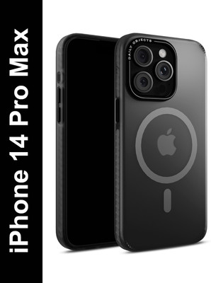 DailyObjects Back Cover for APPLE iPhone 14 Pro Max(Black, Hard Case, Pack of: 1)