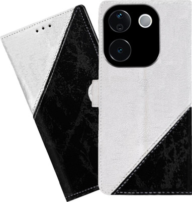 GLOBAL NOMAD Back Cover for iQOO Z9s Pro 5G(White, Black, Dual Protection, Pack of: 1)