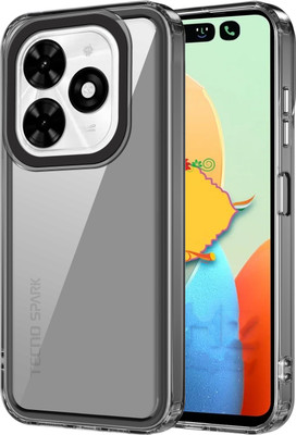 GLOBAL NOMAD Back Cover for Tecno Spark Go 2024(Black, Grip Case, Pack of: 1)