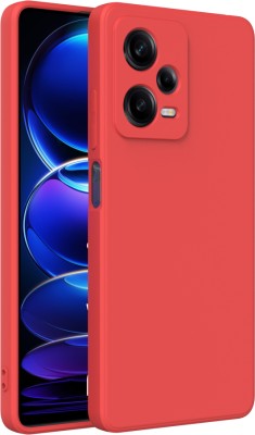 KartV Back Cover for Redmi Note 12 Pro 5G, Redmi Note 12 Pro+ 5G, Redmi Note 12 Pro Plus 5G(Red, Camera Bump Protector, Pack of: 1)