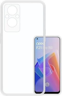 iCopertina Back Cover for Oppo F21 Pro 5G(Transparent, Grip Case, Silicon, Pack of: 1)