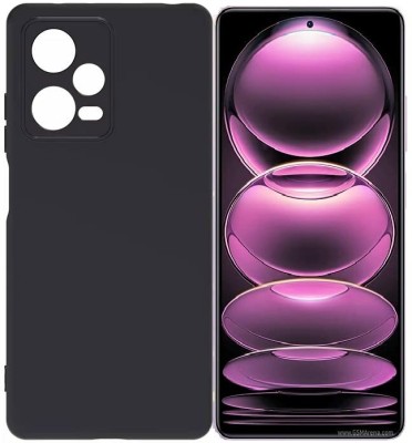 Hyper Back Cover for Mi Redmi Note 12 Pro 5G, (CA)(Black, Shock Proof, Pack of: 1)