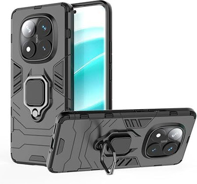 KrKis Back Cover for Redmi Note 14 Pro 5G, Poco X7 5G(Black, Shock Proof, Pack of: 1)