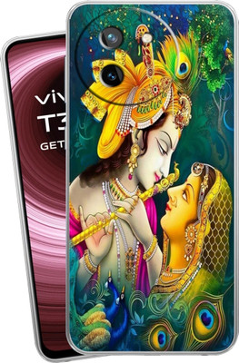 Selfless Back Cover for Vivo T3X 5G(Multicolor, Dual Protection, Silicon, Pack of: 1)
