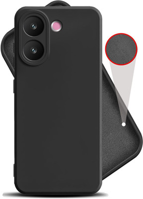 Flipkart SmartBuy Back Cover for vivo V60e 5G(Black, Flexible, Silicon, Pack of: 1)