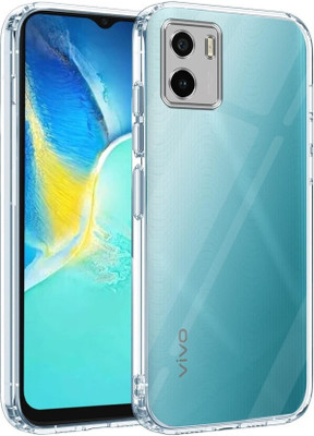 SRT Back Cover for Vivo Y15s(Transparent, Pack of: 1)