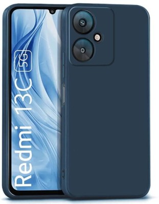 Mystry Box Back Cover for Redmi 13C 5G(Blue, Shock Proof, Silicon, Pack of: 1)