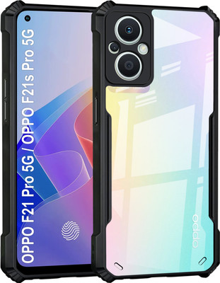 GLOBAL NOMAD Back Cover for Oppo F21 Pro 5G, Oppo F21s Pro 5G(Black, Shock Proof, Pack of: 1)