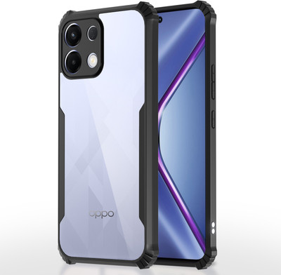 Flipkart SmartBuy Back Cover for OPPO K13 5G(Black, Grip Case, Pack of: 1)