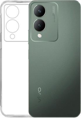 SRT Back Cover for Vivo Y17s(Transparent, Camera Bump Protector, Pack of: 1)