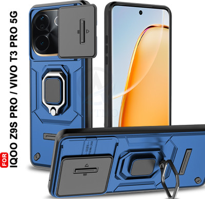 AESTMO Back Cover for iQOO Z9S Pro 5G, Vivo T3 Pro 5G(Blue, Slider, Pack of: 1)