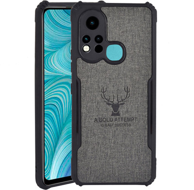 Flipkart SmartBuy Back Cover for Infinix Hot 11S(Black, Shock Proof, Pack of: 1)
