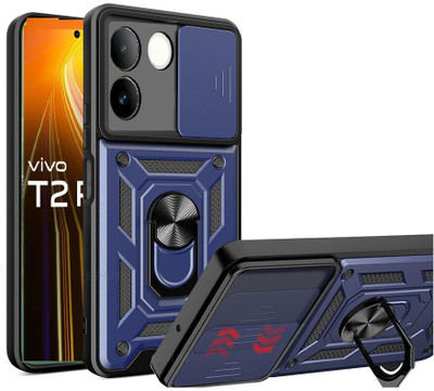 Elica Bumper Case for iQOO Z7 Pro 5G / Vivo T2 Pro 5G(Blue, Rugged Armor, Pack of: 1)