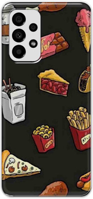 NDCOM Back Cover for Samsung Galaxy A73 5G Always Hungry Printed(Multicolor, Hard Case, Pack of: 1)
