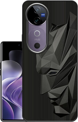 The Eagle Back Cover for Back Cover for Vivo V40 5G ,Vivo V40 Pro 5G , T3 Ultra 5G(Black, Hard Case, Silicon, Pack of: 1)