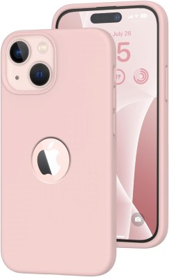 VONZEE Back Cover for iPhone 13 (6.1) inches(Pink, Shock Proof, Silicon, Pack of: 1)