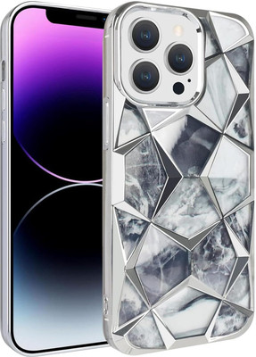 Clickfleek Back Cover for Apple iPhone 12 Pro Max(Silver, Shock Proof, Pack of: 1)