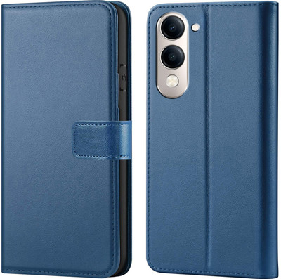 Forego Back Cover for Vivo T4 Lite 5G(Blue, Dual Protection, Pack of: 1)