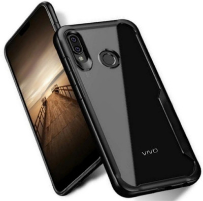 COST TO COST Back Cover for vivo V9 Black Transparent, vivo Y83 Pro 1723 Back Cover(Green, Shock Proof, Pack of: 1)