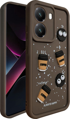 KartV Back Cover for Poco X7 Pro 5G(Brown, Camera Bump Protector, Pack of: 1)
