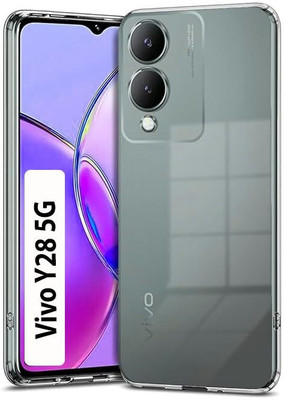 Vlmbr Back Cover for new mobile phone case pouch Vivo Y28 5G / Vivo Y17s 4G, 360 Degree Protection Protectiv(Transparent, Camera Bump Protector, Pack of: 1)