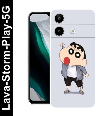 Ashini Back Cover for Lava Storm Play 5G(Multicolor, Dual Protection, Silicon, Pack of: 1)