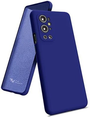 TRUEUPGRADE Back Cover for Silicone Case Cover for OnePlus 9 Pro 5G| Back Cover Case Silicone Soft Thin Slim(Blue, Camera Bump Protector, Silicon, Pack of: 1)