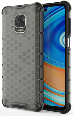 BlazeTech Back Cover for Poco M2 Pro(Black, Shock Proof, Pack of: 1)