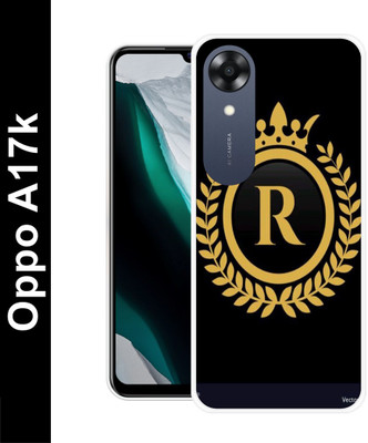 itrusto Back Cover for Oppo A17k, CPH2471 Letter R Printed Designer Mobile Back Cover(Multicolor, Shock Proof, Silicon, Pack of: 1)