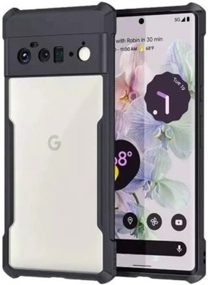 MatteSmoke Back Cover for Google Pixel 6 Pro(Black, Camera Bump Protector, Pack of: 1)