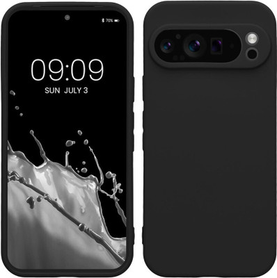 DMJHP Back Cover for Google Pixel 9 Pro(Black, Dual Protection, Pack of: 1)