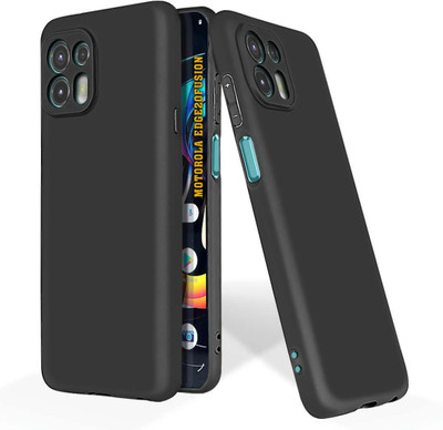 FeelWhiz Back Cover for MOTOROLA Edge 20 Fusion(Black)