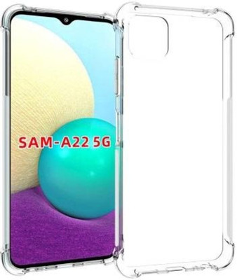 SRT Back Cover for Samsung Galaxy A22 5G(Transparent, Camera Bump Protector, Pack of: 1)