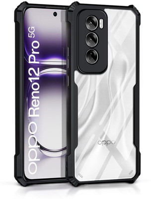 ISHCO Back Cover for Oppo Reno 13 Pro 5G(Transparent, Grip Case, Pack of: 1)