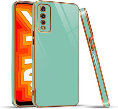 MOZIKON Back Cover for vivo Y15s(Blue, 3D Case, Silicon, Pack of: 1)