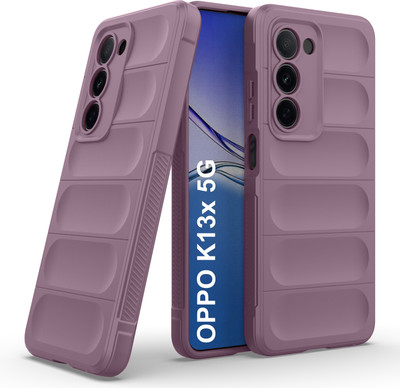 Zapcase Back Cover for OPPO K13x 5G(Purple, 3D Case, Silicon, Pack of: 1)