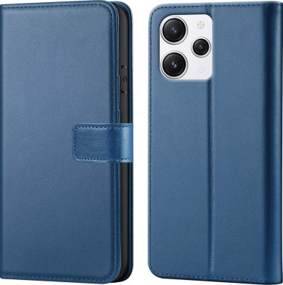 Forego Back Cover for Mi Redmi 12 5G(Blue, Cases with Holder, Pack of: 1)