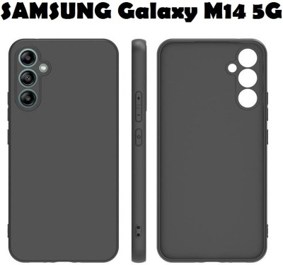 caseunik Front & Back Case for SAMSUNG Galaxy M14 5G, Samsung Galaxy M14 5G(Black, Shock Proof, Silicon, Pack of: 1)