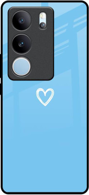 Hocopoco Back Cover for Vivo V29 Pro 5G(Blue, Grip Case, Pack of: 1)