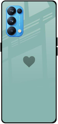 Hocopoco Back Cover for Oppo Reno5 Pro(Blue, Grip Case, Pack of: 1)