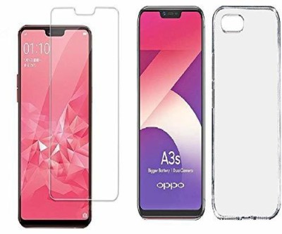 INT Back Cover for Oppo A3s(Transparent)