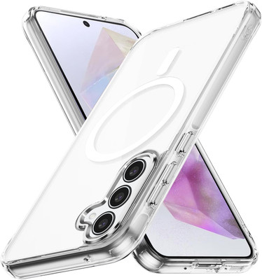 Digilett Back Cover for SAMSUNG Galaxy A16 5G(Transparent, Magsafe, Silicon, Pack of: 1)