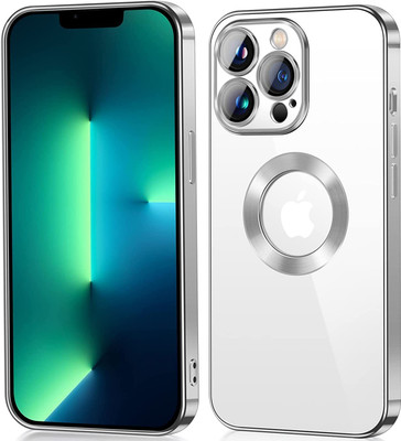 mCase Back Cover for Apple iPhone 12 Pro Max(Silver, Shock Proof, Pack of: 1)