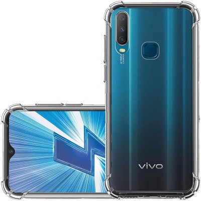 fi-yonity Back Cover for Vivo Y12(Transparent, Flexible, Pack of: 1)