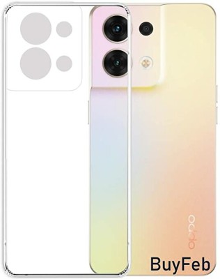 zevoko Back Cover for OppoReno85g(Transparent, Dual Protection, Silicon, Pack of: 1)