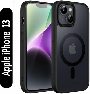 Doubledicestore Back Cover for Apple iPhone 13(Black, Pack of: 1)