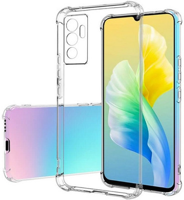 S-Softline Back Cover for Vivo Y75 4G, HD Clear Flexible Transparent Case(Transparent)