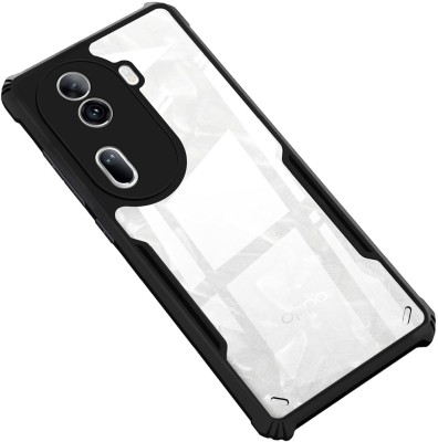STARFUN Back Cover for Oppo Reno 11 Pro 5G(Black, Transparent, Grip Case, Pack of: 1)