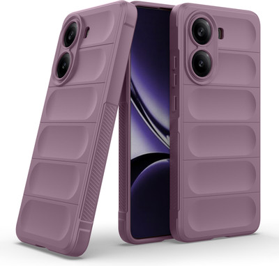 GLOBAL NOMAD Back Cover for Poco X7 Pro 5G(Purple, 3D Case, Silicon, Pack of: 1)